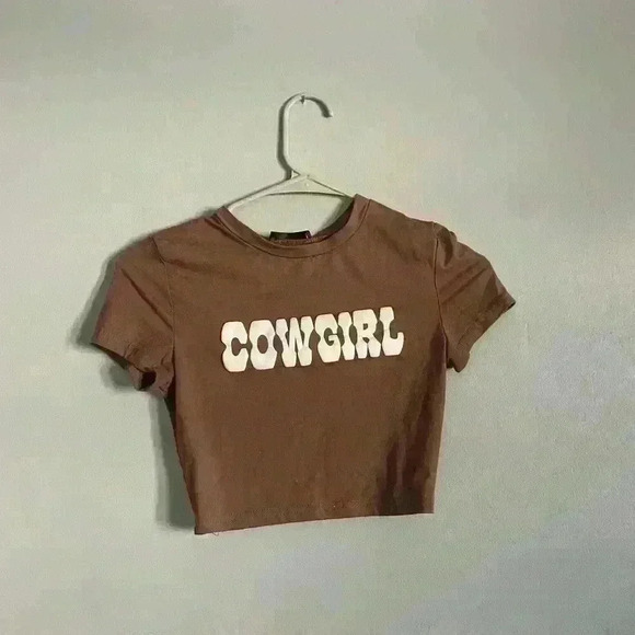 SHEIN Tops - Cowgirl baby tee